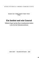 Cover for Ein Institut und sein General