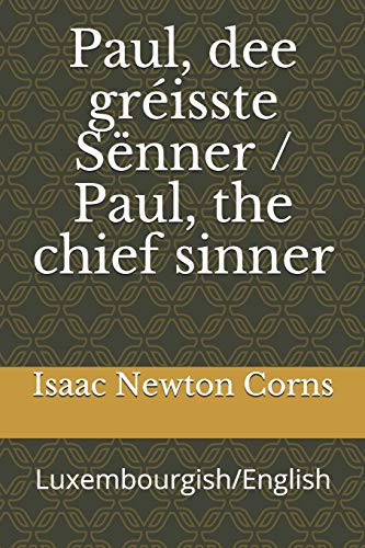 Cover for Paul, dee gréisste Sënner / Paul, the chief sinner