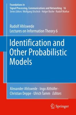 Cover for Identification and Other Probabilistic Models