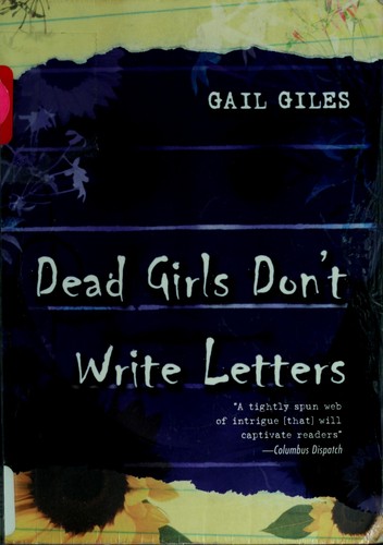 Cover for Dead girls don't write letters