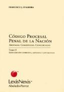 Cover for Codigo Procesal Penal de La Nacion 2 Tomos.