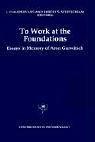 Cover for To Work at the Foundations