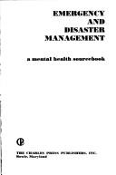 Cover for Emergency and disaster management