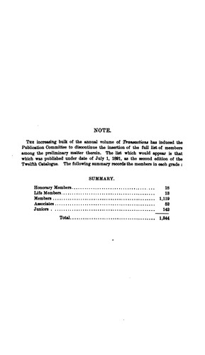 Cover for Transactions