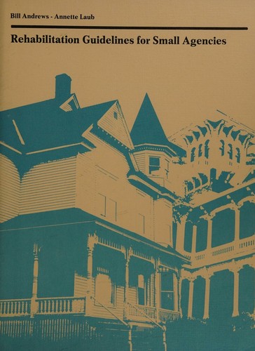 Cover for Rehabilitation guidelines for small agencies