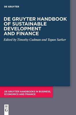 Cover for De Gruyter Handbook of Sustainable Development and Finance