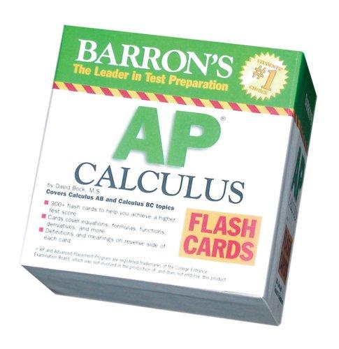 Cover for Barron's AP Calculus Flash Cards