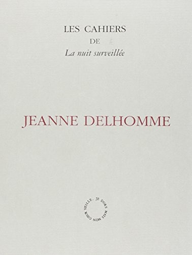 Cover for Jeanne Delhomme