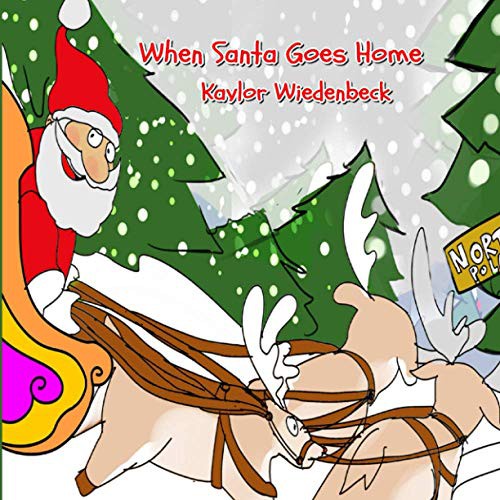 Cover for When Santa Goes Home