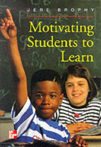 Cover for Motivating students to learn