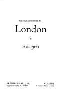 Cover for The companion guide to London