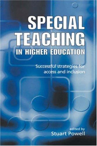 Cover for Special Teaching in Higher Education
