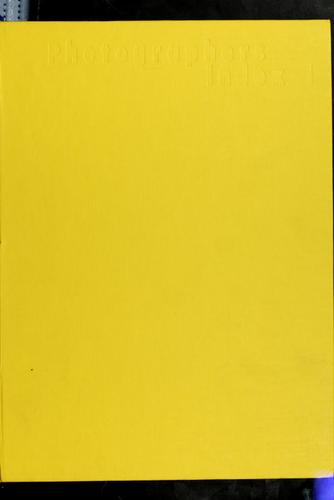Cover for Photographers index 1