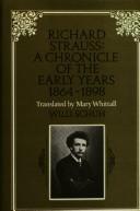 Cover for Richard Strauss