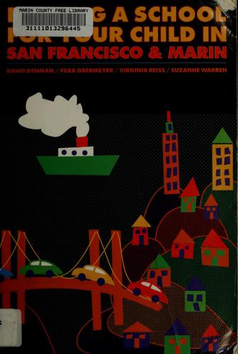 Cover for Finding a school for your child in San Franciso & Marin
