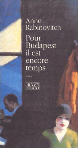 Cover for Pour Budapest il est encore temps