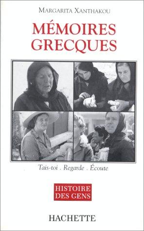 Cover for Mémoires grecques