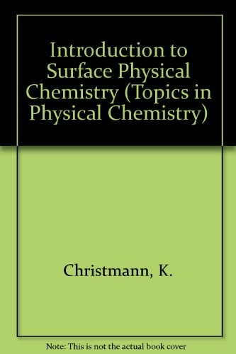 Cover for Introduction to surface physical chemistry