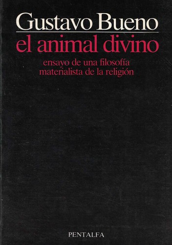 Cover for El animal divino