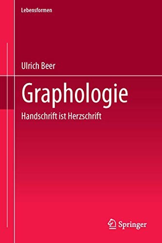 Cover for Graphologie