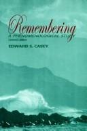 Cover for Remembering