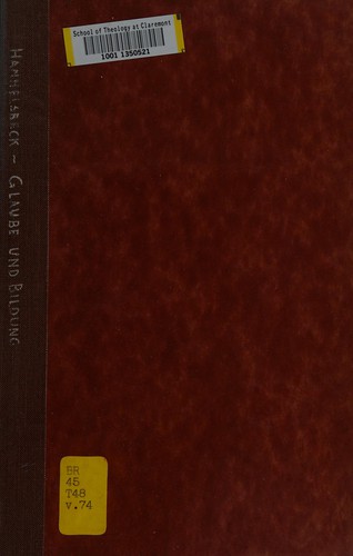 Cover for Glaube und Bildung