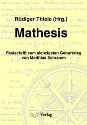 Cover for Mathesis
