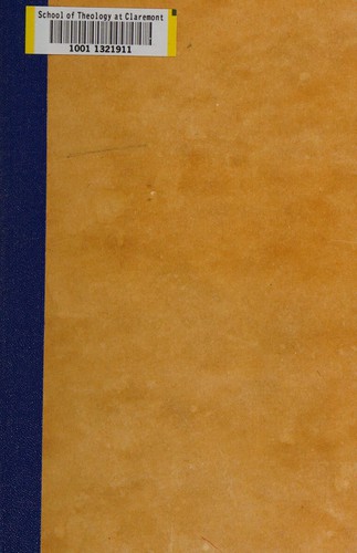 Cover for Early Christian thinkers