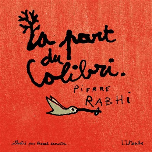 Cover for La part du colibri