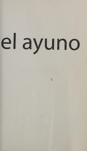 Cover for Ayuno - Pocket Book