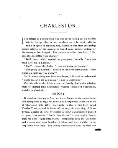 Cover for Short Sketch of Charleston, S. C.: How it Fared in Two Wars and an Earthquake