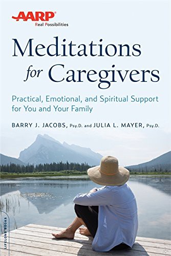 Cover for AARP Meditations for Caregivers