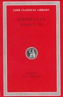 Cover for The Institutio Oratoria of Quintilian