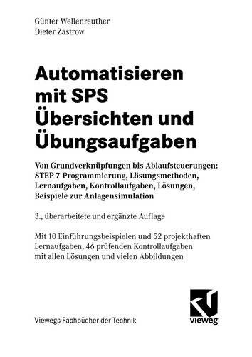 Cover for Automatisieren mit SPS