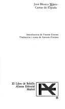 Cover for Cartas de España