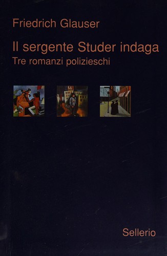 Cover for Il sergente Studer indaga