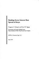 Cover for Banking sector interest rate spread in Kenya