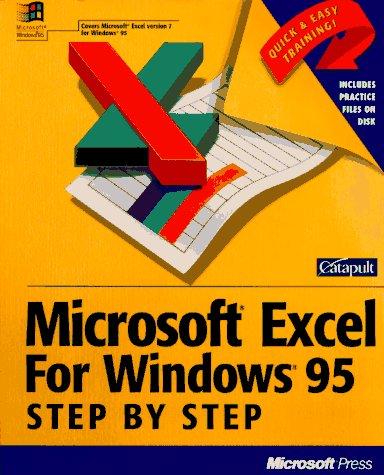 Cover for Microsoft Excel for Windows 95 step by step
