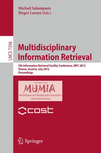 Cover for Multidisciplinary Information Retrieval