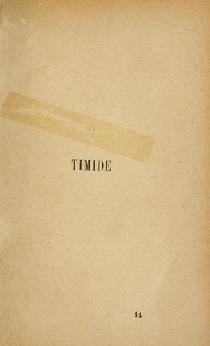 Cover for Timide.