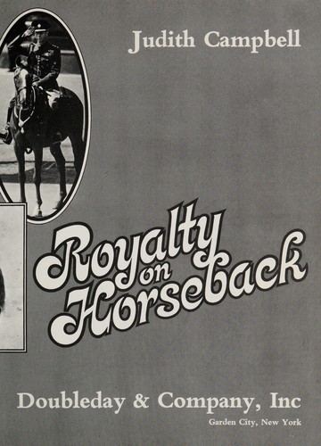 Cover for Royalty on horseback