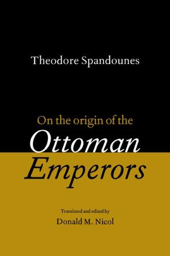 Cover for Theodore Spandounes