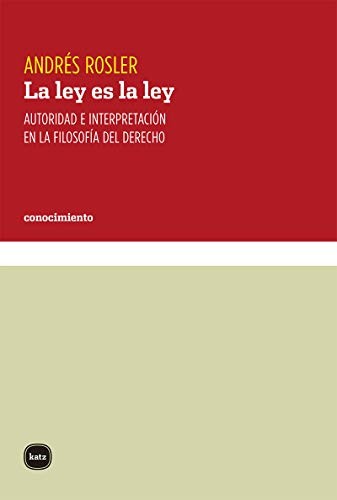 Cover for La ley es la ley