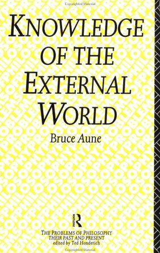 Cover for Knowledge of the external world