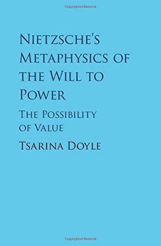 Cover for Nietzsche's Metaphysics of the Will to Power