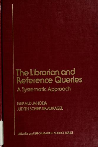 Cover for The librarian and reference queries