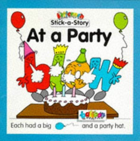 Cover for At a Party (Lettermen Stick-a-story)