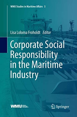 Cover for Corporate Social Responsibility in the Maritime Industry