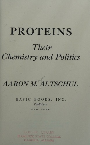 Cover for Proteins