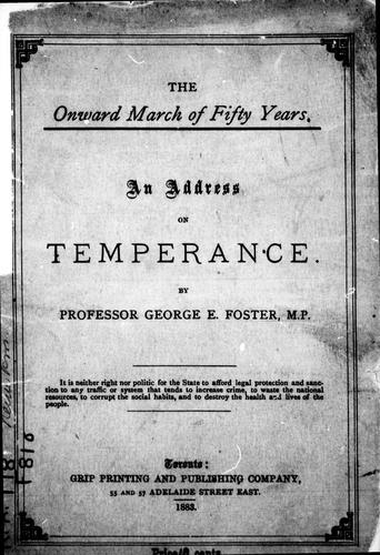 Cover for The onward march of fifty years